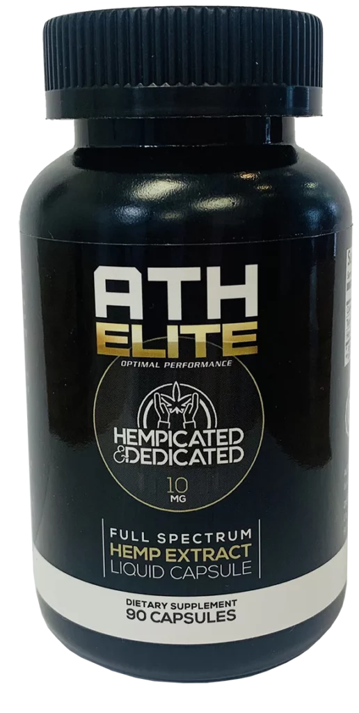 ATH Elite | 10 mg Hemp Oil Optimal Performance Capsules 90CT