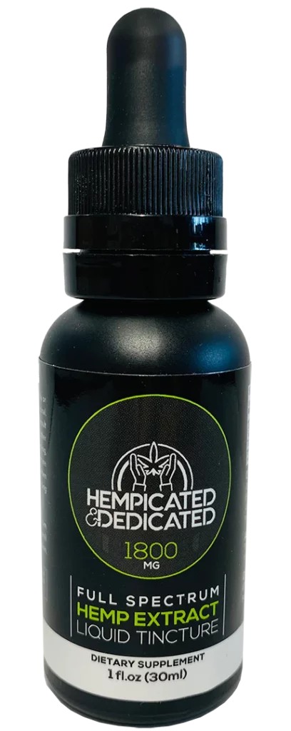 1800 mg Full Spectrum CBD Oil Tincture